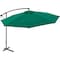 Global Industrial Cantilever Umbrella w/ Crank, Tilt & Cross Brace, Olefin Fabric, 10'W, Green 436972GN - alternate 6